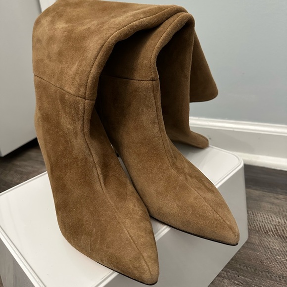 Nine West Tan Suede Women's Boots 8 - Picture 5 of 6